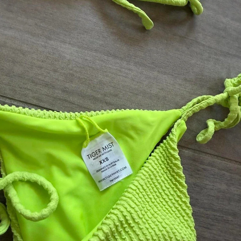 Tiger Mist Women's Green Bikinis-and-tankini-sets - Picture 3 of 3